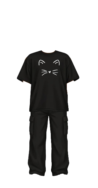 Cat Minimalist Shirt