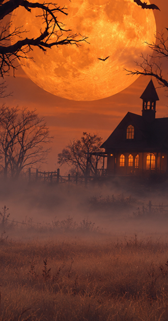 Foggy Haunted House