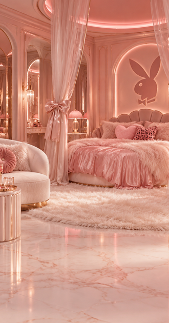 Playboy Bunny Bedroom