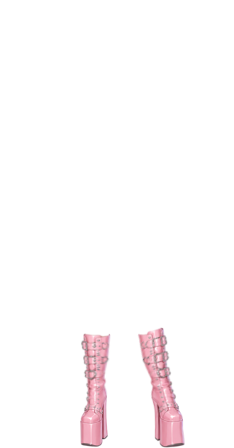 Lucy Baby Pink Boots