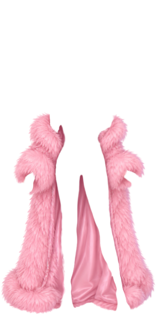 Sally Baby Pink Fur