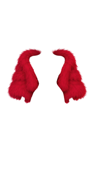 Luxy Red Fur