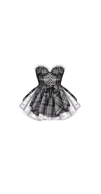 Femme Plaid Doll Dress