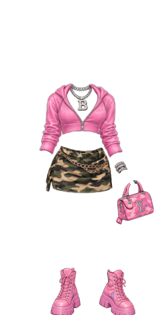 Pink Bratz Camo