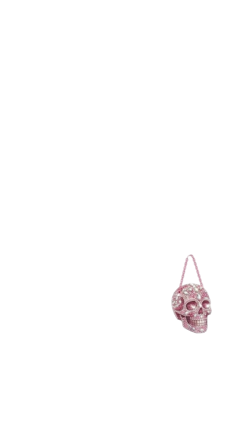 Pink Skull Purse