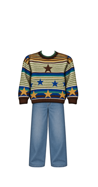 Whimsy Star Sweater