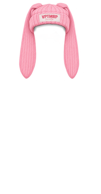 Light Pink Bunny Beanie