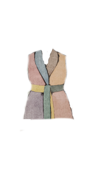 pastel robe