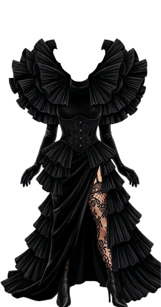 Gothic Ruffles