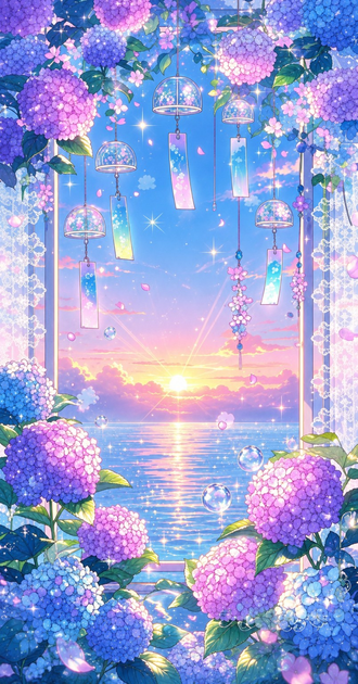 Lilac Sea View