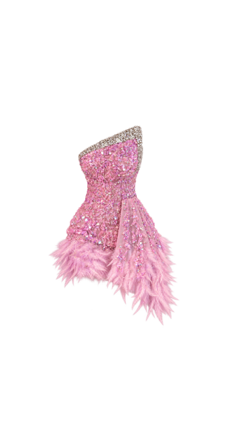 Pink Feather Shimmer