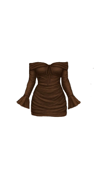 Vestido Marrón