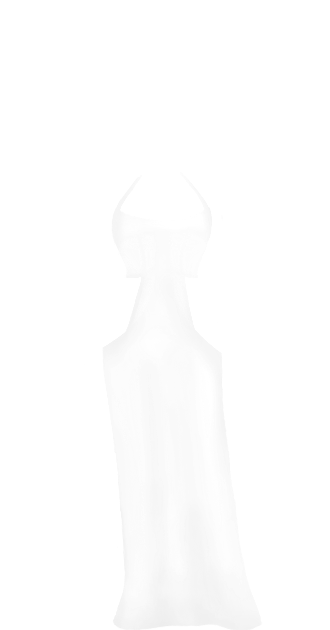 Cutout Dress - White