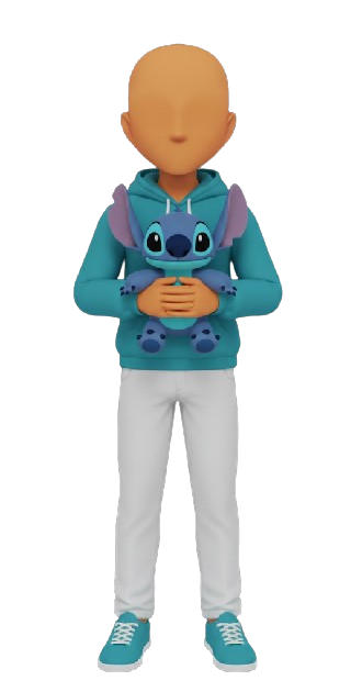 (MALE) Stitch Outfit