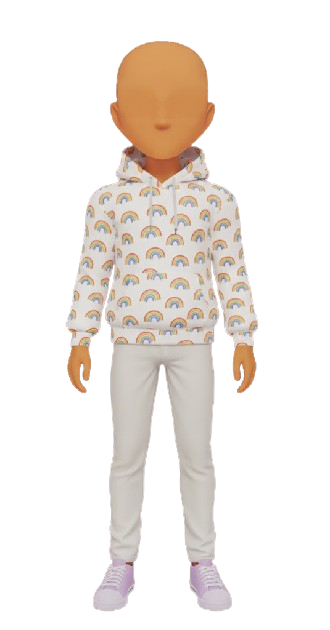 (MALE) Rainbow Outfit