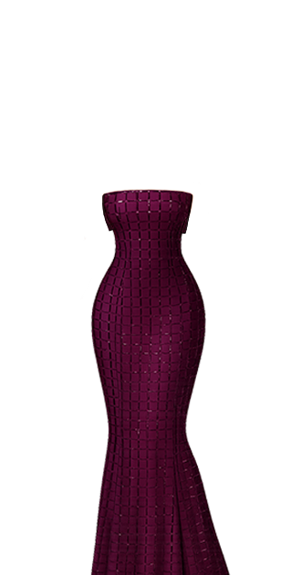 Violet Cocktail Dress