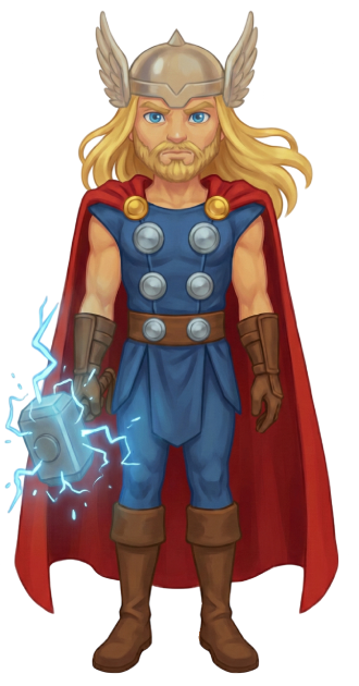 The God of THUNDER!