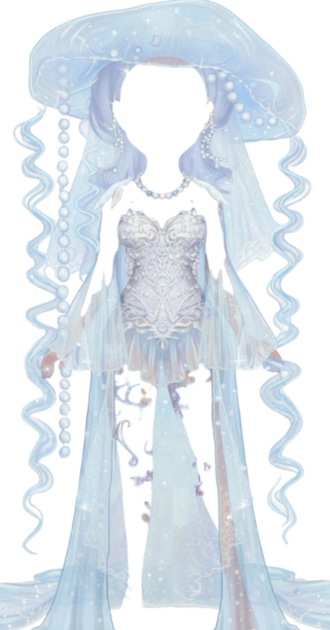 Jellyfish Queen Gown