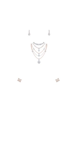 Morgance Elegance Silver Jewel Set