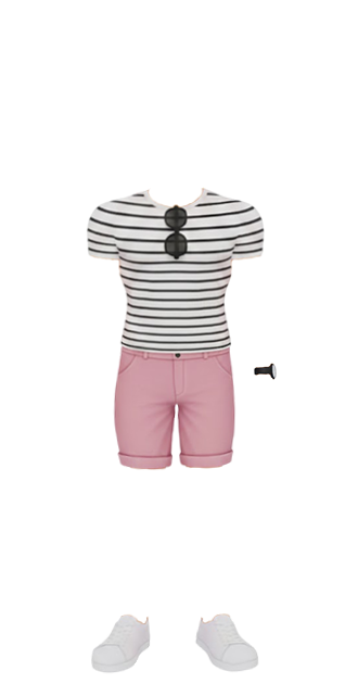 Striped Pink