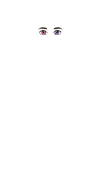 Cotton Candy Heterochromia Eyes with Clean Male Brows