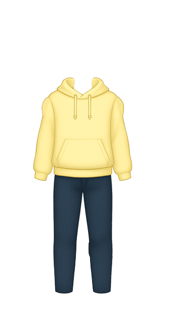 Yellow Hoodie