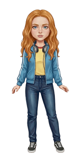 Love, your shitty little sister.