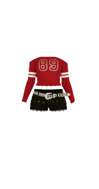 89 Tank Top With Cute Belt