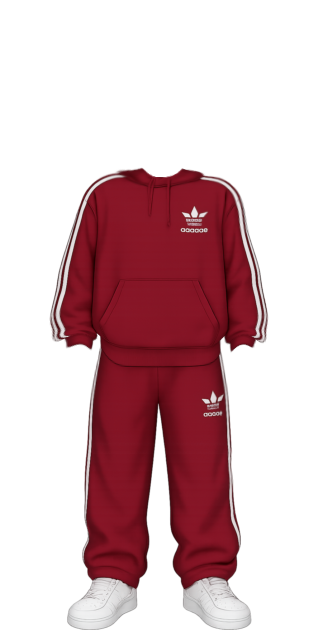Edward Red Athletic Set