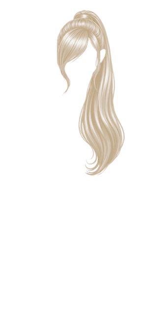 Platinum Ponytail