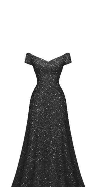 Black Sparkle Gown.