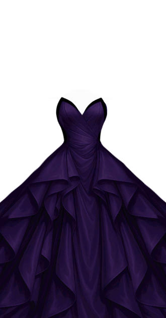 Violet Prom Gown