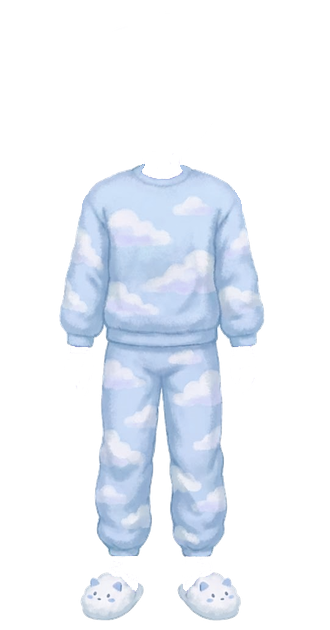 Blue Cloud Pajamas