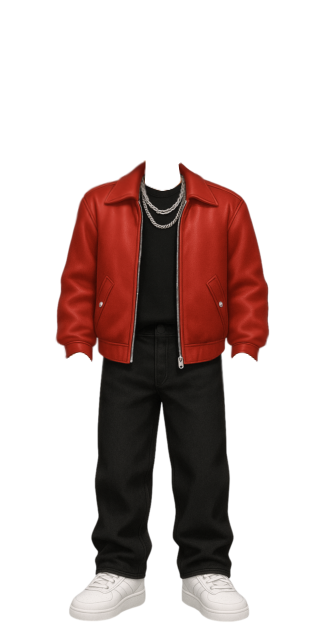 Feron Red Outfit
