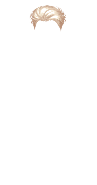 Axel Platinum Hair Unisex