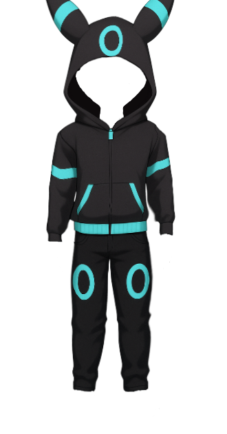 Shiny Umbreon Hoodie & Pants