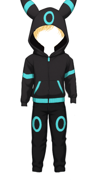 Shiny Umbreon w Blonde Hair