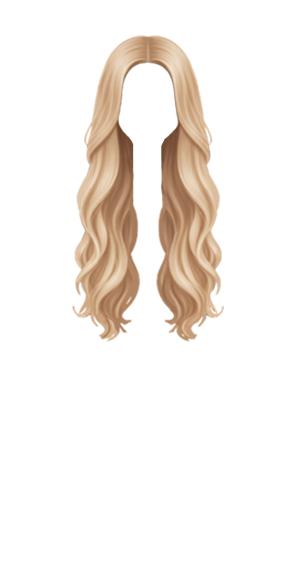 Wavy blonde hair 2