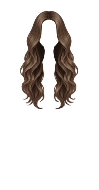 Wavy brunette hair 2