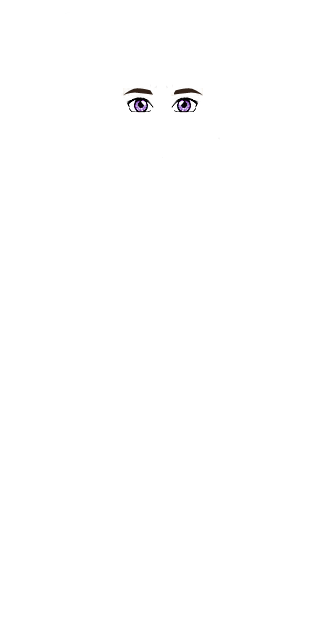 Dreamy Purple Eyes with Clean Male Brows