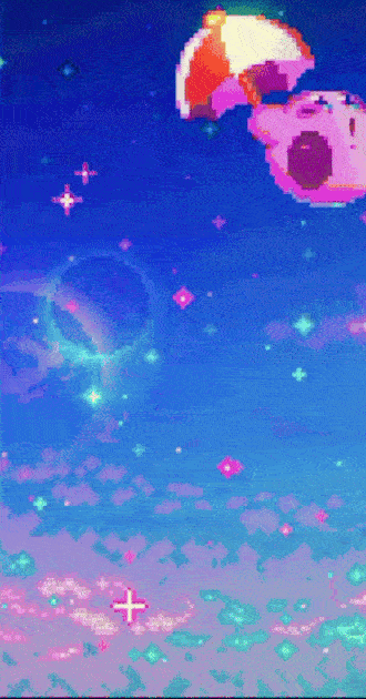 Kirbys Joyride Animated Background