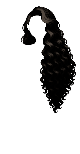 Black Long Curls 2.0