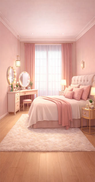 Pink Bedroom