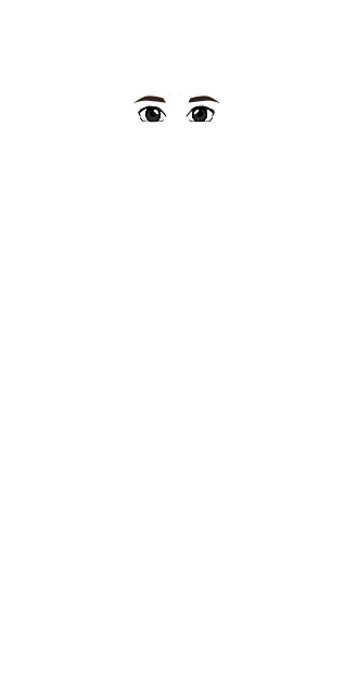 Black Eyes with Clean Male Brows