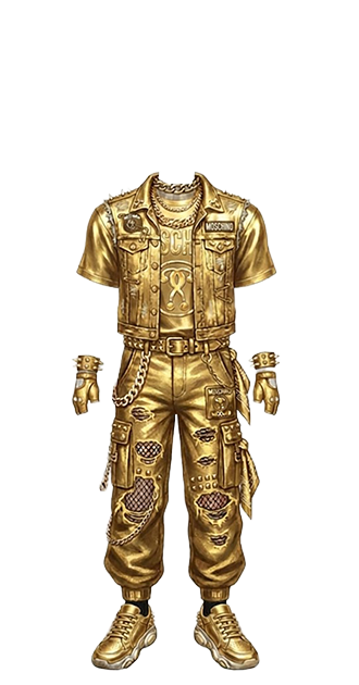 Moschino Gold Punk