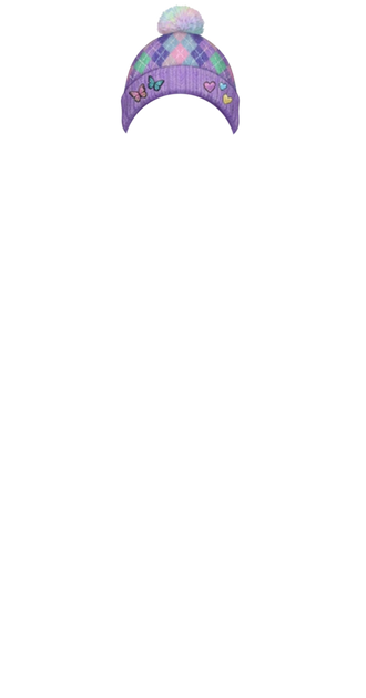 Purple Beanie