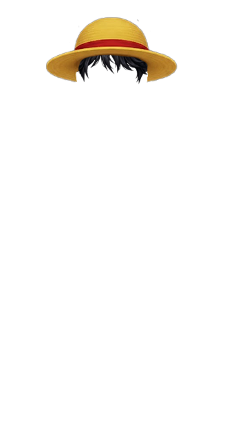 Luffy Strawhat w/hair