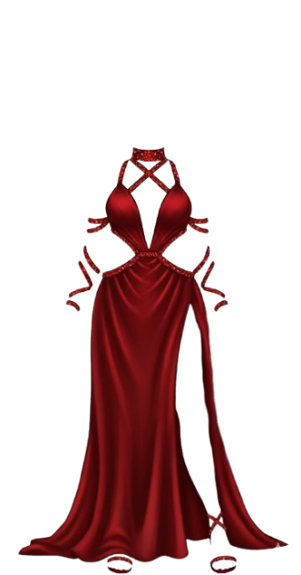 Red Velvet Dress