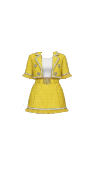 Yellow Barbie