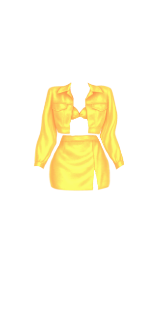 Britney Yellow Set